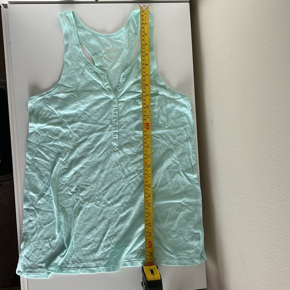 American Eagle Henley Button Front Tank - Picture 4 of 6